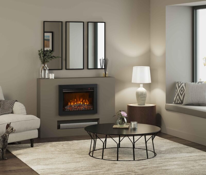 Adali Inset Wall Mounted Electric Fire