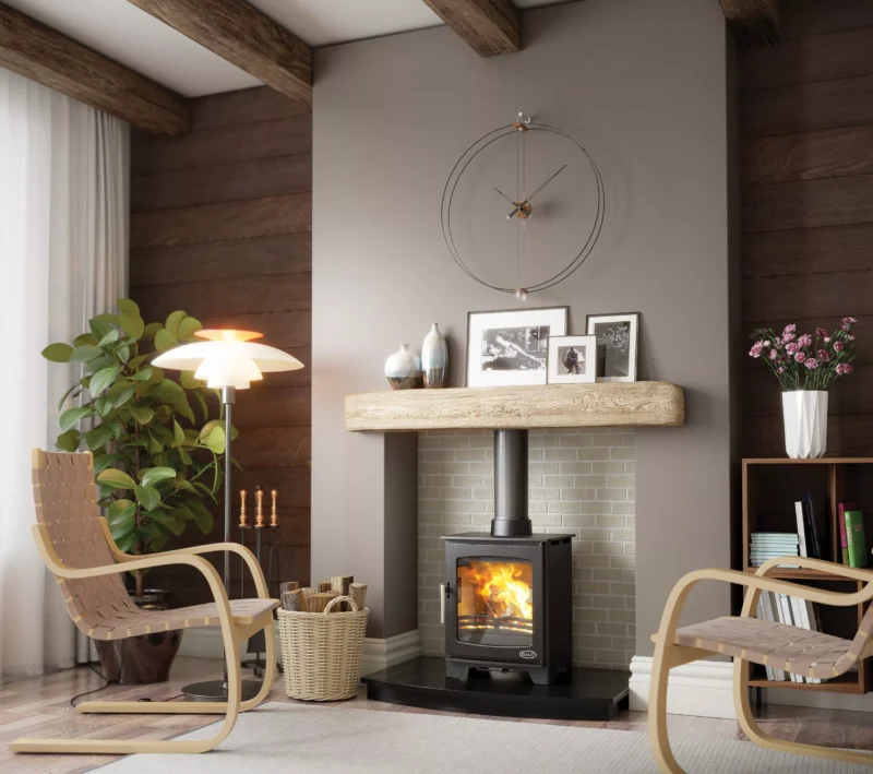 Henley Hazelwood Compact Wood Stove