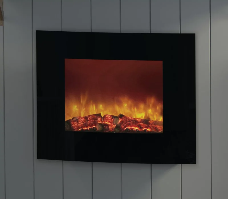 Flare 25″ Quattro Wall Mounted Electric Fire - Image 2