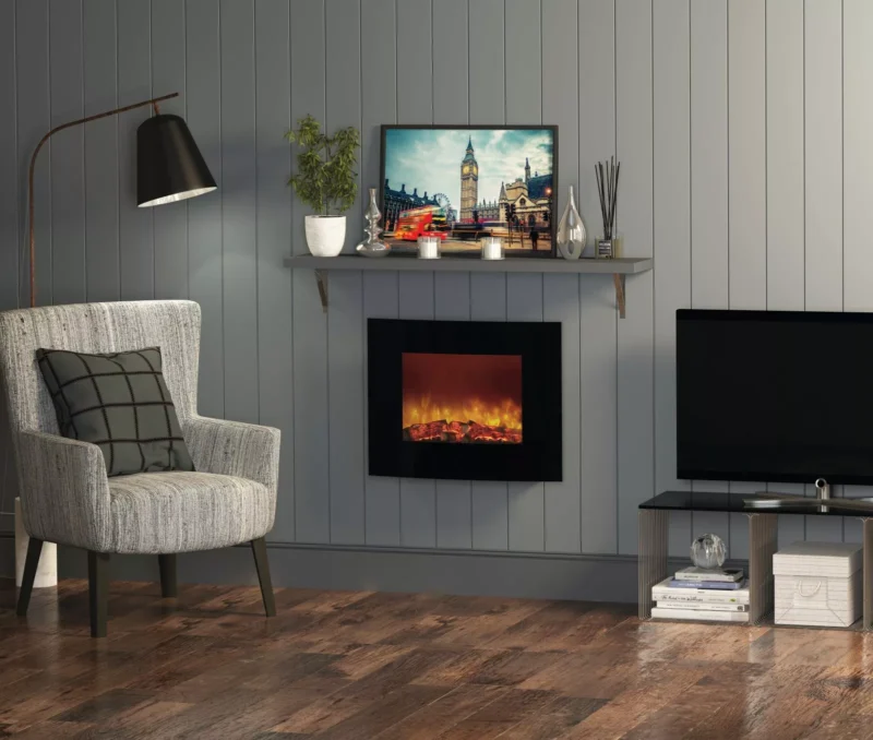 Flare 25″ Quattro Wall Mounted Electric Fire